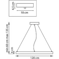 Подвесная люстра Lightstar Saturno 748053 - Превью изображения №5 — Интернет-магазин Time-Shop