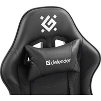 Игровое (геймерское) кресло Defender Oracle (черный) - Превью изображения №6 — Интернет-магазин Time-Shop