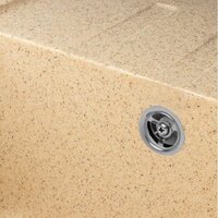 Кухонная мойка Saniteco Rosa (песок) - Превью изображения №8 — Интернет-магазин Time-Shop