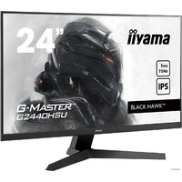 Игровой монитор iiyama G-Master Black Hawk G2440HSU-B1 - Превью изображения №2 — Интернет-магазин Time-Shop