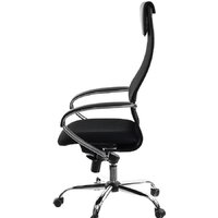 Офисное кресло Бюрократ CH-609SL (черный) - Превью изображения №4 — Интернет-магазин Time-Shop