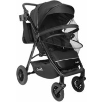 Коляска прогулочная «книга» Costa Vita VT-5 (черный) - Превью изображения №5 — Интернет-магазин Time-Shop