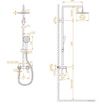 Душевая система  RGW SP-31B - Превью изображения №7 — Интернет-магазин Time-Shop