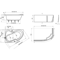Ванна Ravak Rosa II 170 x 105 R [C421000000] - Превью изображения №5 — Интернет-магазин Time-Shop