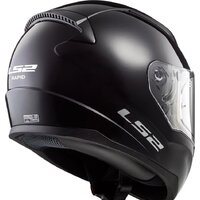 Мотошлем LS2 FF353 Rapid Solid (XL, black) - Превью изображения №2 — Интернет-магазин Time-Shop