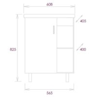  Onika Тумба под умывальник Тимбер 60.01 106116 - Превью изображения №5 — Интернет-магазин Time-Shop