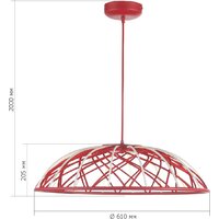 Подвесная люстра ST Luce SL6016.603.01 - Превью изображения №8 — Интернет-магазин Time-Shop