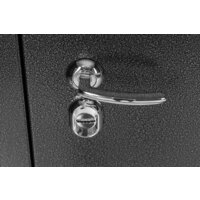 Металлическая дверь Guard Термо MG109 86x205 правая (черное серебро/белый ясень) - Превью изображения №8 — Интернет-магазин Time-Shop