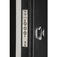 Металлическая дверь Guard Термо MG109 86x205 правая (черное серебро/белый ясень) - Превью изображения №6 — Интернет-магазин Time-Shop