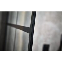 Душевая стенка Calani Soleo Walk In 90x195 CAL-K6010 (черный/прозрачное стекло) - Превью изображения №4 — Интернет-магазин Time-Shop