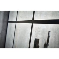 Душевая стенка Calani Soleo Walk In 90x195 CAL-K6010 (черный/прозрачное стекло) - Превью изображения №2 — Интернет-магазин Time-Shop