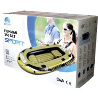 Гребная лодка Jilong Fishman 350 Set - Превью изображения №3 — Интернет-магазин Time-Shop