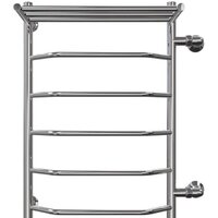 Полотенцесушитель Granula Трапеция, с полочкой боковое подключение правое 50х100 см - Превью изображения №2 — Интернет-магазин Time-Shop