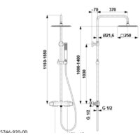 Душевая система  Armatura Logon Premium 5746-920-81 - Превью изображения №6 — Интернет-магазин Time-Shop