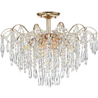 Люстра средней высоты Escada Aurea 1124/8PL E14*40W Gold - Превью изображения №2 — Интернет-магазин Time-Shop