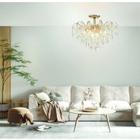 Люстра средней высоты Escada Aurea 1124/8PL E14*40W Gold - Превью изображения №4 — Интернет-магазин Time-Shop