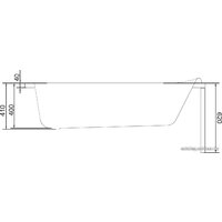 Ванна Cersanit Santana 160x70 - Превью изображения №4 — Интернет-магазин Time-Shop