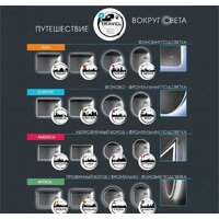  Алмаз-Люкс Зеркало Dakar 9070s-6 90x70 - Превью изображения №9 — Интернет-магазин Time-Shop