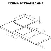 Варочная панель LEX EVH 430A BL - Превью изображения №3 — Интернет-магазин Time-Shop