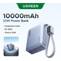 Внешний аккумулятор Ugreen PB584 75173B 10000mAh (серый, китайская версия) - Превью изображения №3 — Интернет-магазин Time-Shop