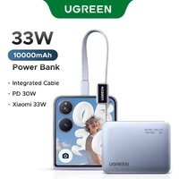 Внешний аккумулятор Ugreen PB584 75173B 10000mAh (серый, китайская версия) - Превью изображения №4 — Интернет-магазин Time-Shop