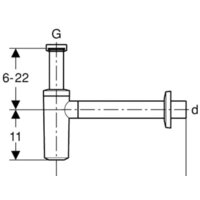 Сифон Geberit Uniflex 151.034.21.1 - Превью изображения №2 — Интернет-магазин Time-Shop