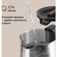 Электрический чайник Redmond (Редмонд) KG259S (черный/тонировка) - Превью изображения №8 — Интернет-магазин Time-Shop