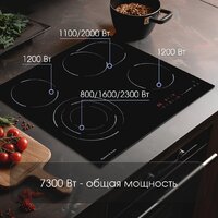 Варочная панель Zigmund & Shtain CN 51.6 B - Превью изображения №3 — Интернет-магазин Time-Shop