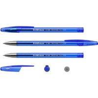 Набор гелевых ручек Erich Krause R-301 Original Gel Stick синий 42723 (3 шт) - Превью изображения №2 — Интернет-магазин Time-Shop