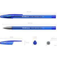 Набор гелевых ручек Erich Krause R-301 Original Gel Stick синий 42723 (3 шт) - Превью изображения №4 — Интернет-магазин Time-Shop