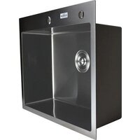 Кухонная мойка MARRBAXX B6050-R Decor B6050-DMR (графит) - Превью изображения №4 — Интернет-магазин Time-Shop