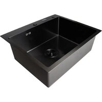 Кухонная мойка MARRBAXX B6050-R Decor B6050-DMR (графит) - Превью изображения №5 — Интернет-магазин Time-Shop