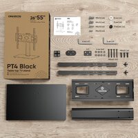 Стойка для телевизора Onkron PT4 (черный) - Превью изображения №6 — Интернет-магазин Time-Shop