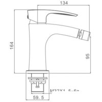 Смеситель Gappo G5007-6 - Превью изображения №2 — Интернет-магазин Time-Shop