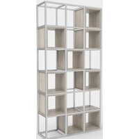 Hype Mebel Грос 105x210 (белый/древесина белая)