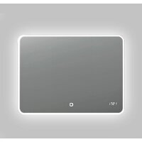  Алмаз-Люкс Зеркало с подсветкой и часами ЗП-65 80х60 - Превью изображения №4 — Интернет-магазин Time-Shop