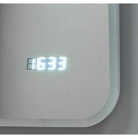  Алмаз-Люкс Зеркало с подсветкой и часами ЗП-65 80х60 - Превью изображения №3 — Интернет-магазин Time-Shop