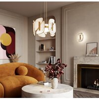 Подвесная люстра Odeon Light Chiara 6638/45L - Превью изображения №5 — Интернет-магазин Time-Shop