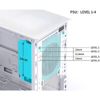 Корпус Jonsbo D31 Mesh Screen (белый) - Превью изображения №10 — Интернет-магазин Time-Shop