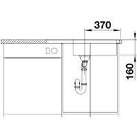 Кухонная мойка Blanco Lantos XL 6 S-IF Compact 523140 - Превью изображения №4 — Интернет-магазин Time-Shop