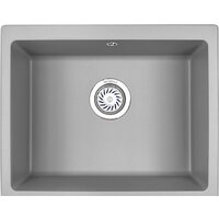 Кухонная мойка Granula GR-5551 (алюминиум) - Превью изображения №1 — Интернет-магазин Time-Shop