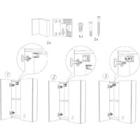  Айсберг Шкаф с зеркалом Мечта 70 - Превью изображения №7 — Интернет-магазин Time-Shop