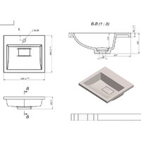 Умывальник Versalia Absolute 50 - Превью изображения №2 — Интернет-магазин Time-Shop