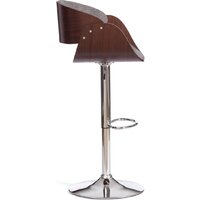 Стул TetChair Lando (серый/орех/хром) - Превью изображения №3 — Интернет-магазин Time-Shop