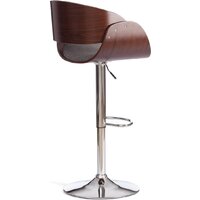 Стул TetChair Lando (серый/орех/хром) - Превью изображения №4 — Интернет-магазин Time-Shop