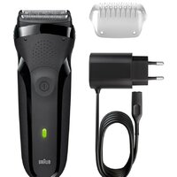 Электробритва Braun Series 3 300s (черный) - Превью изображения №2 — Интернет-магазин Time-Shop