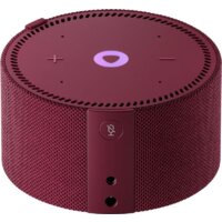 Умная колонка Яндекс Станция Мини 2 с часами (красный гранат) - Превью изображения №3 — Интернет-магазин Time-Shop