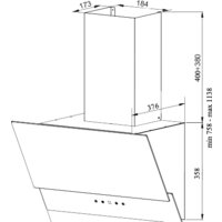 Кухонная вытяжка Grand Gloucester 60 (белый) - Превью изображения №5 — Интернет-магазин Time-Shop