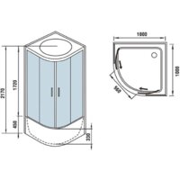 Душевая кабина WeltWasser WW500 Halle 1004 - Превью изображения №21 — Интернет-магазин Time-Shop