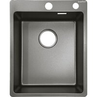 Кухонная мойка GranFest Metal нержавеющая сталь AISI 304 GF-4050 титан - Превью изображения №2 — Интернет-магазин Time-Shop